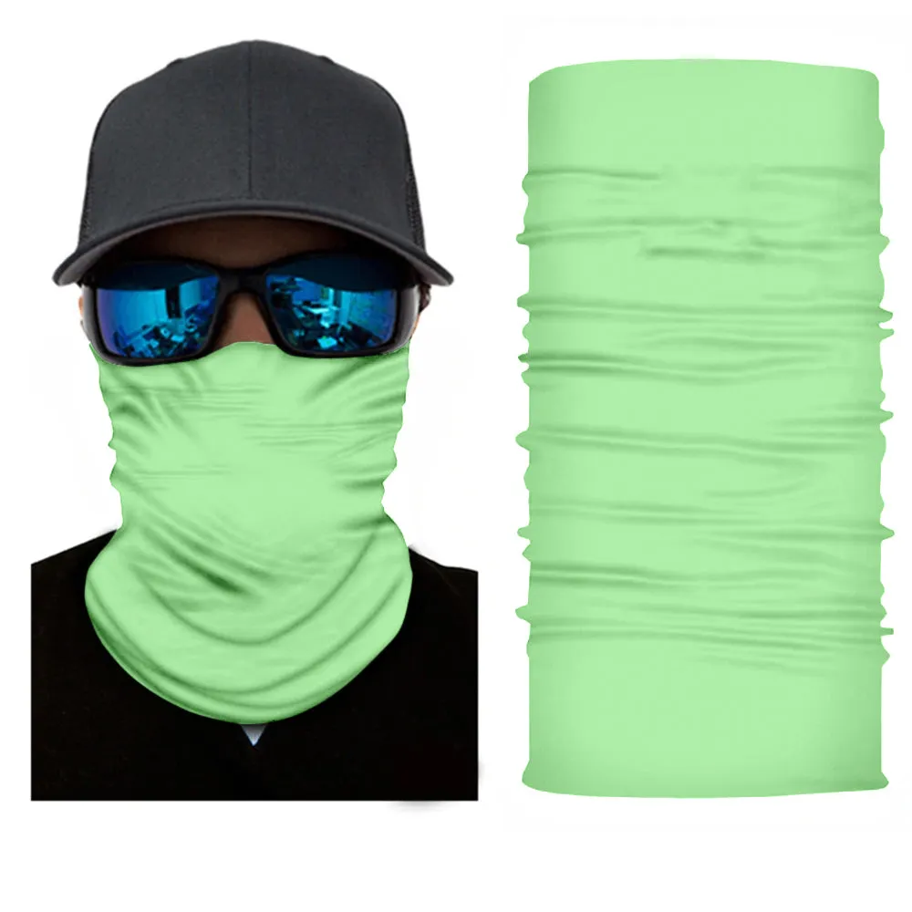 6 Pack Neck Gaiter Tubular Bandana Balaclava Mask