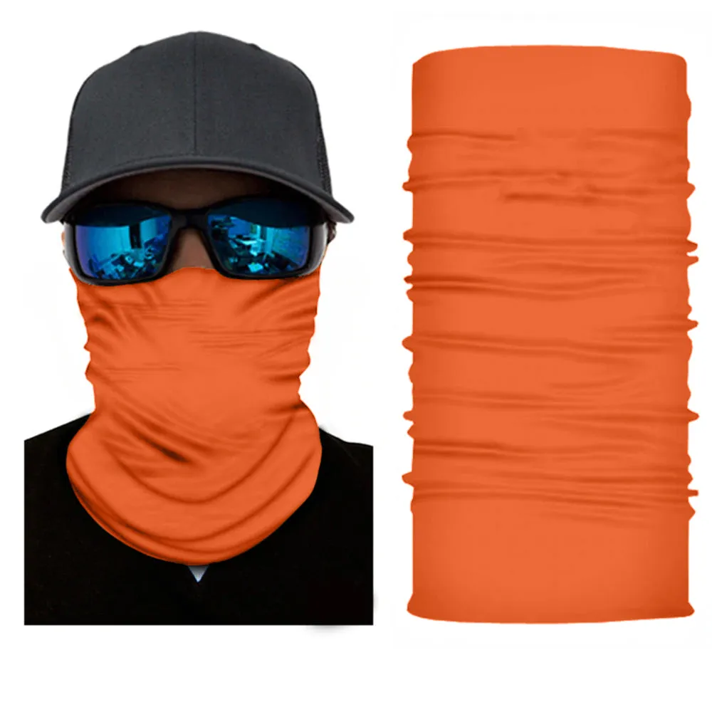 6 Pack Neck Gaiter Tubular Bandana Balaclava Mask