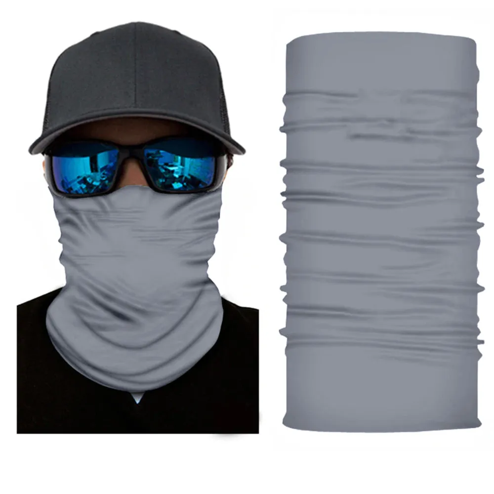 6 Pack Neck Gaiter Tubular Bandana Balaclava Mask
