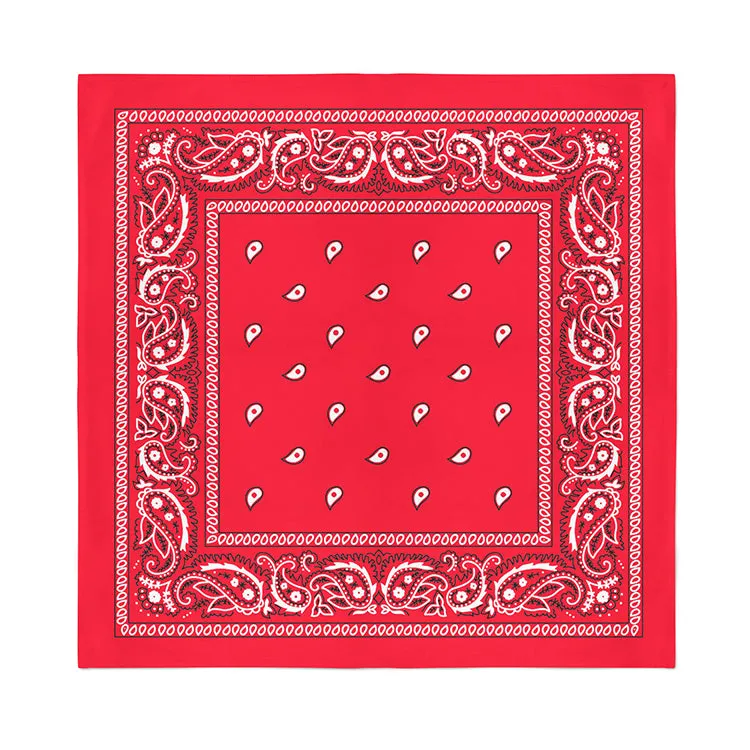 60 Pack POLYESTER Bandanas