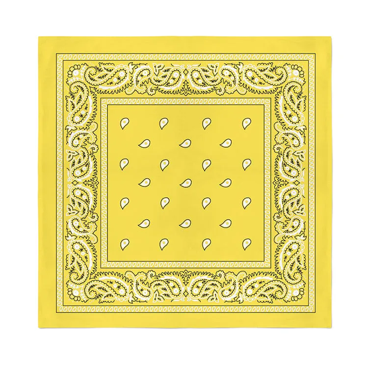 60 Pack POLYESTER Bandanas