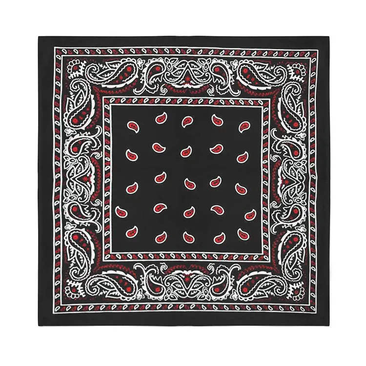 60 Pack POLYESTER Bandanas