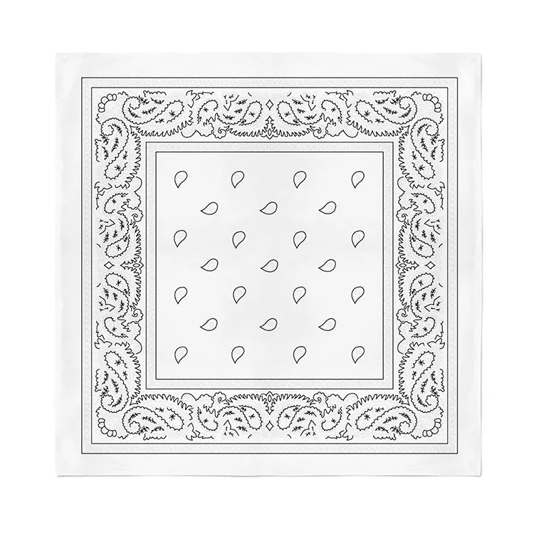 60 Pack POLYESTER Bandanas