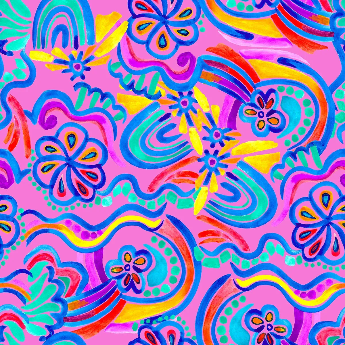 Abstract Rainbow Travel Wet Bag