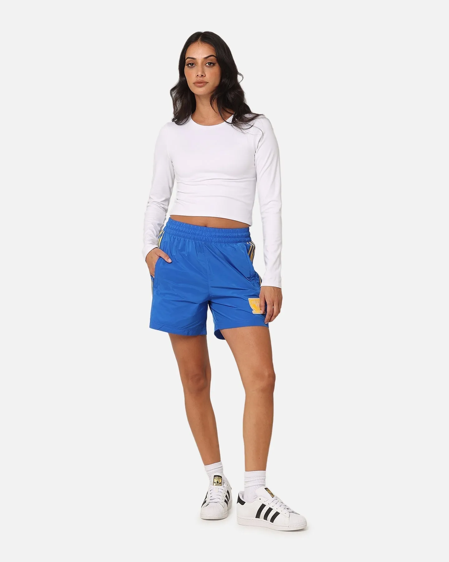 Adidas Graphic Sprinter Shorts Blue