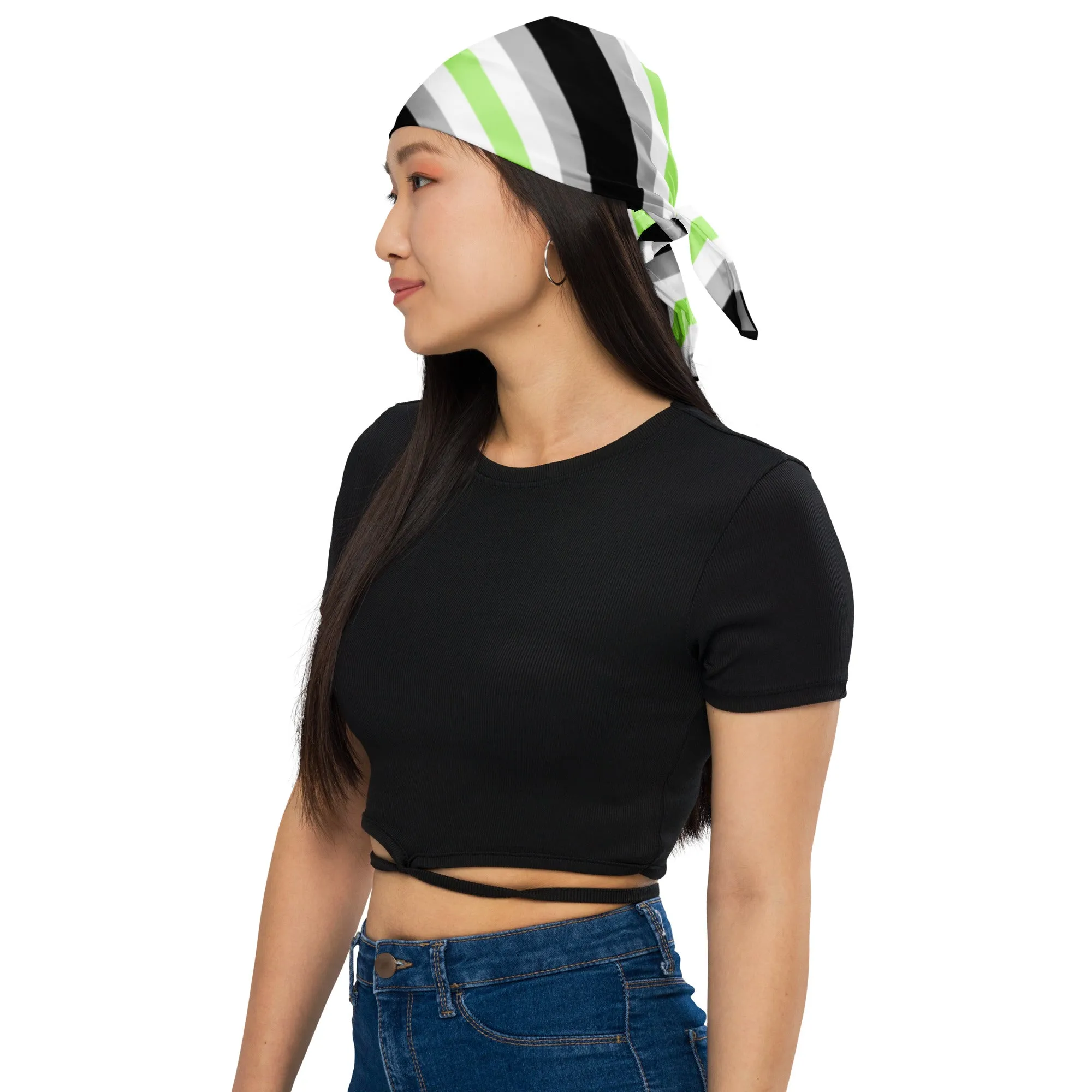 Agender Flag Bandana