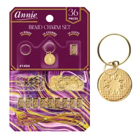 Annie Braid Charm Set - Floral Circle #1404