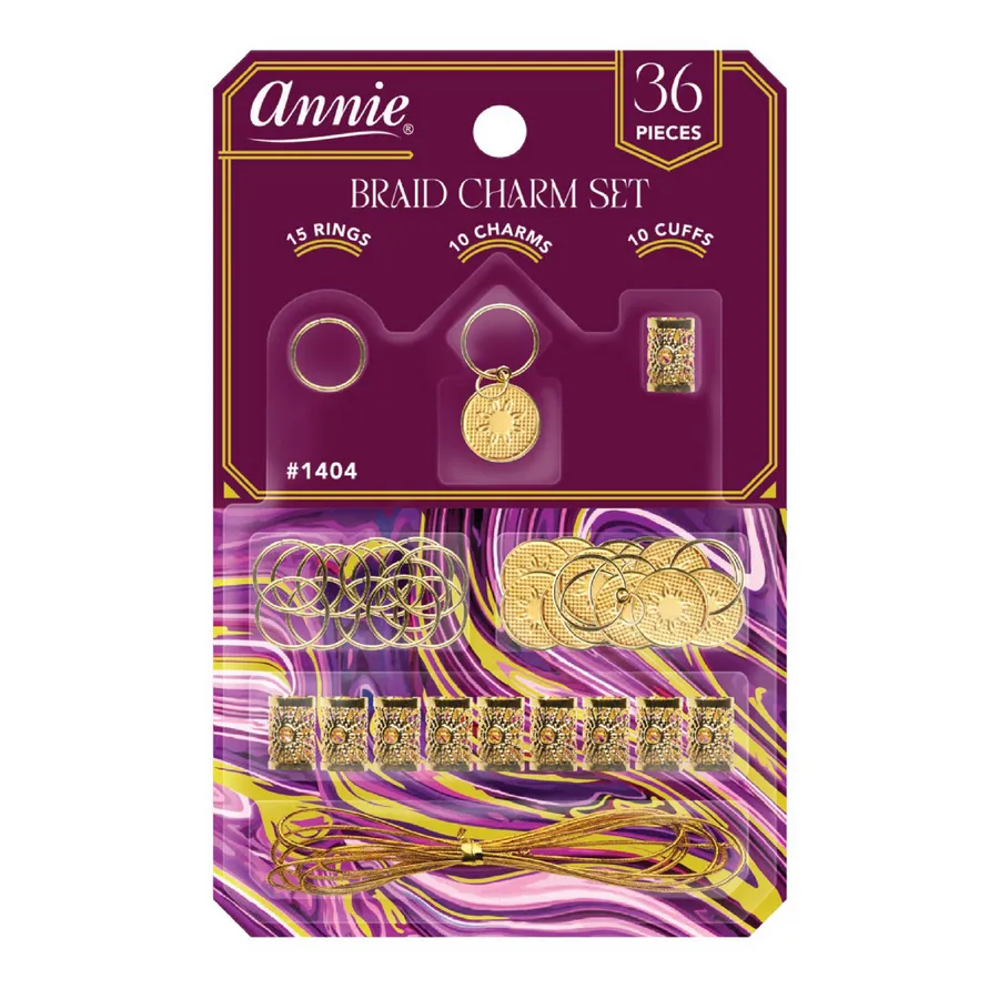 Annie Braid Charm Set - Floral Circle #1404