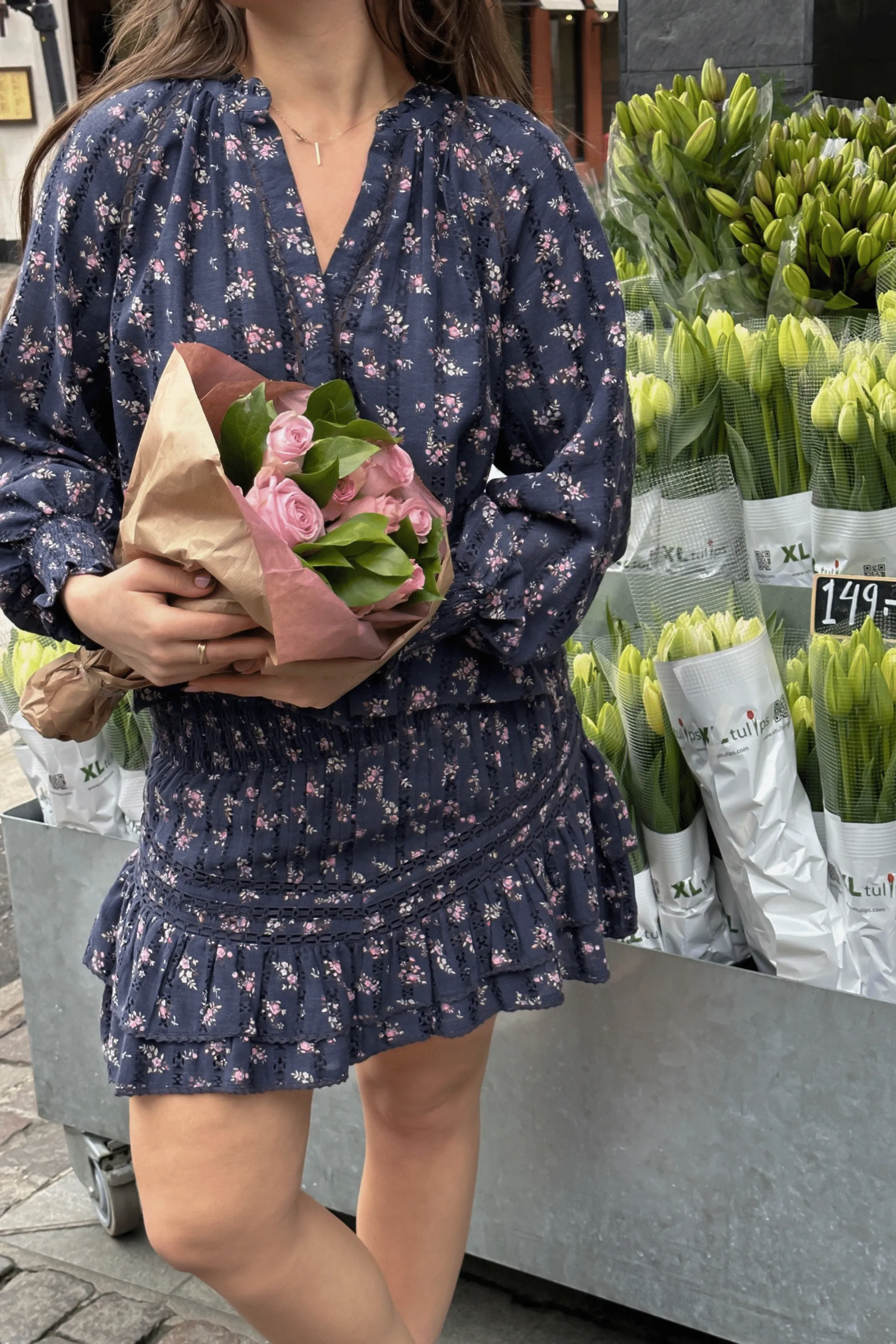 Atkin Delicate Floral Skirt