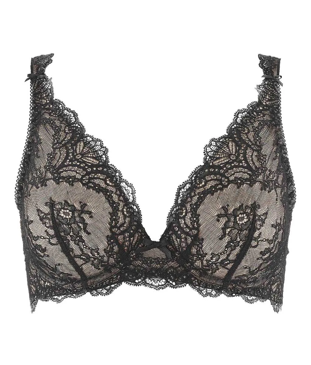 Aubade 'Danse des Sens' (Noir) Triangle Plunge Bra