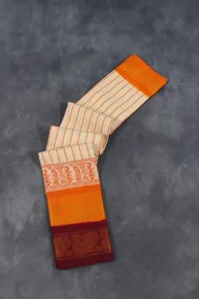 Authentic Madurai Sungudi Cotton Saree - Cultural Elegance & Lightweight