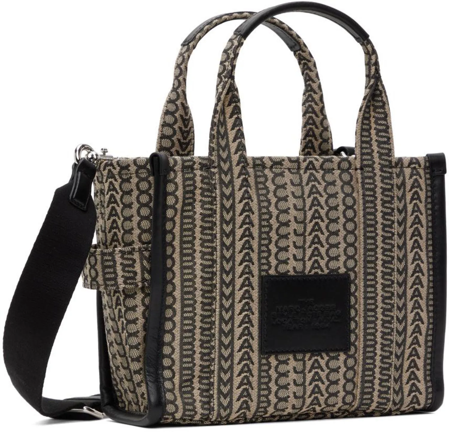 Beige 'The Monogram Small' Tote