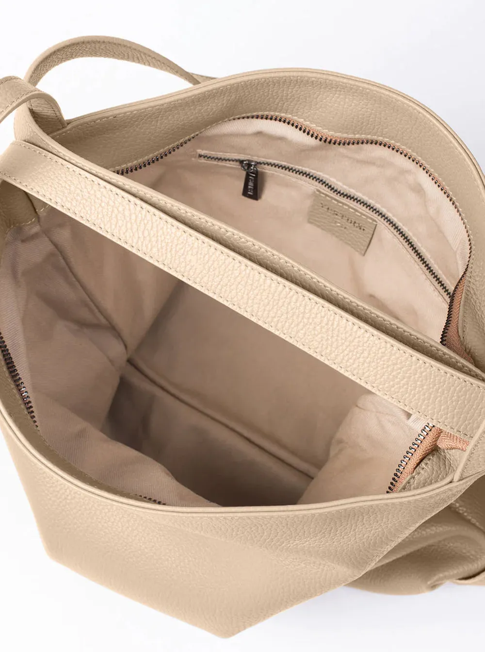 Bella 2-in-1 Convertible Backpack Tote - Beige