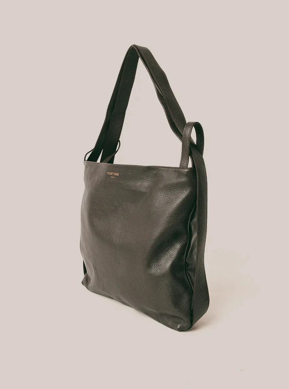 Bella 2-in-1 Convertible Backpack Tote - Dark Chocolate