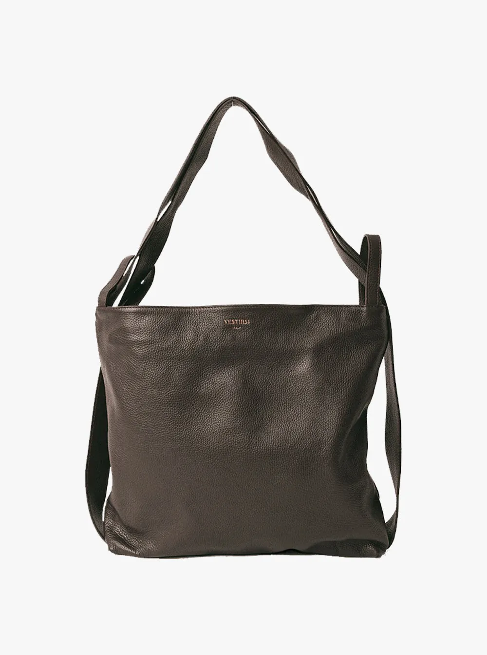 Bella 2-in-1 Convertible Backpack Tote - Dark Chocolate