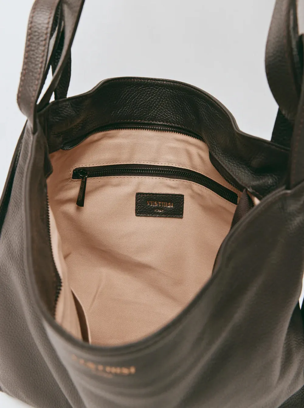 Bella 2-in-1 Convertible Backpack Tote - Dark Chocolate