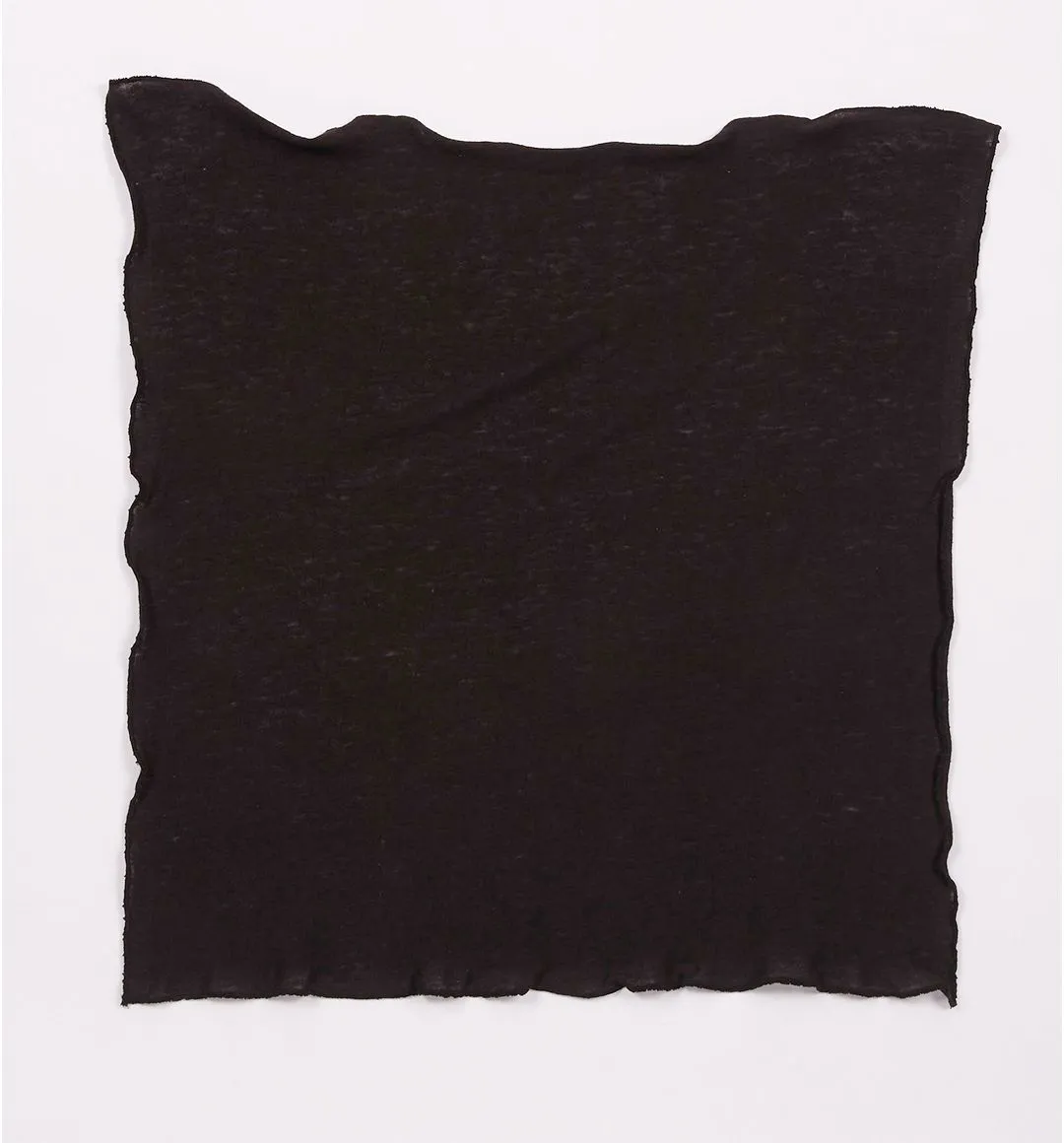 Black 100 Hemp Bandana