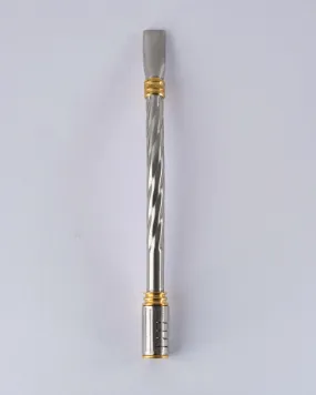 Changüi Bombilla Ancho de Basto Stainless Steel Straw.