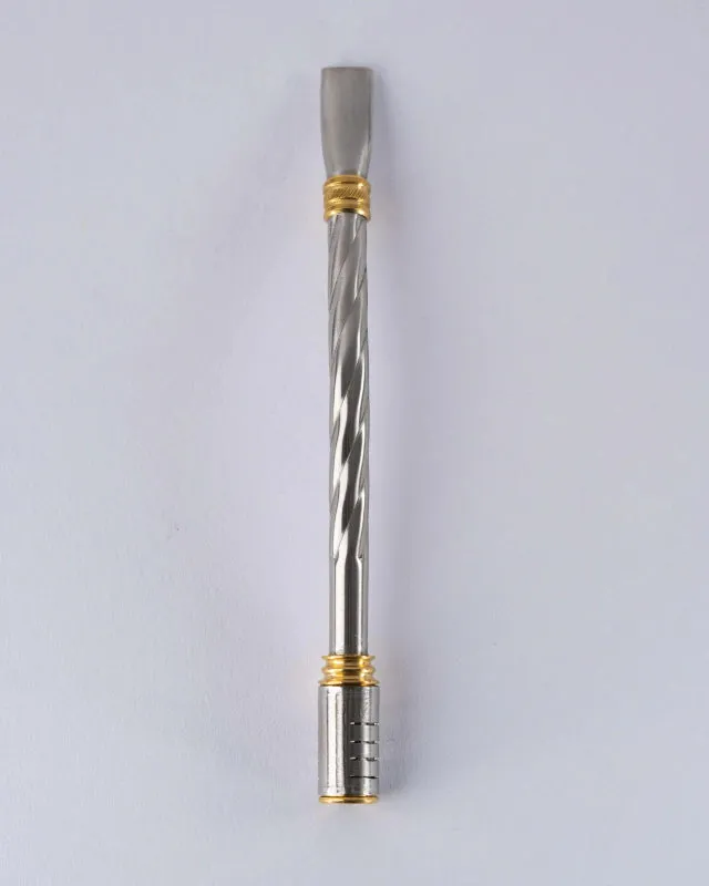 Changüi Bombilla Ancho de Basto Stainless Steel Straw.