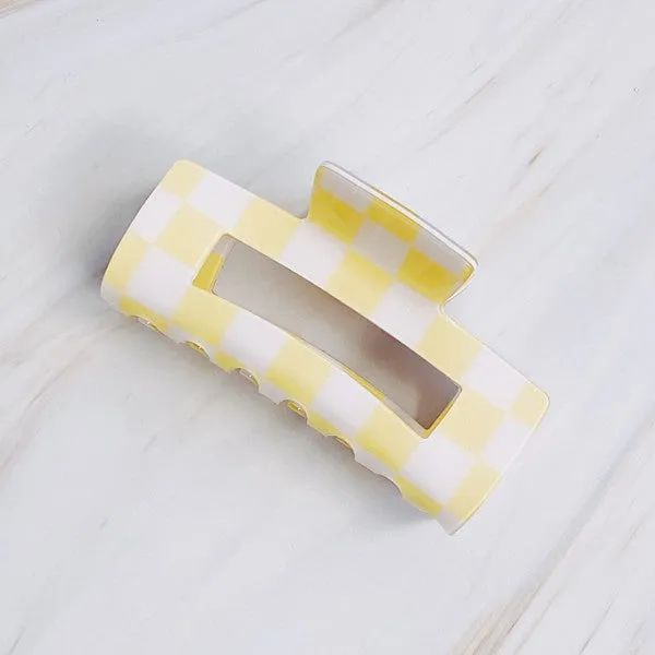 Checker Lovers Hair Claw