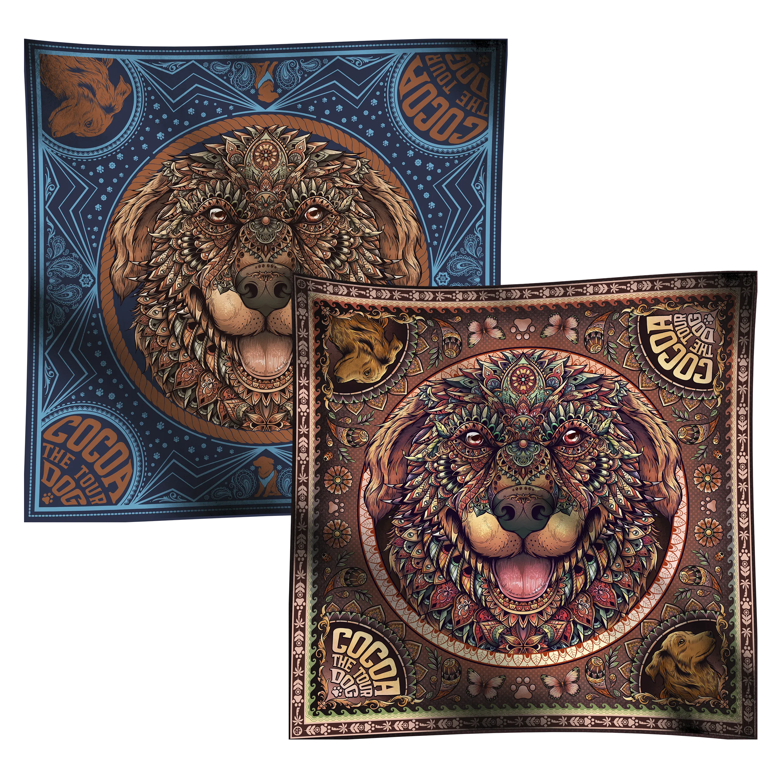 Cocoa Bandana (2 Color Options Available)