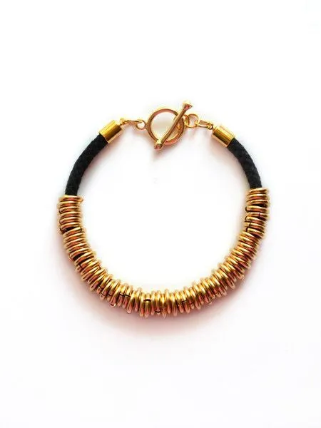 Cords and Rings Bracelet