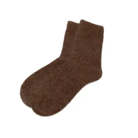 COZY WOOL SOCK (RUST)