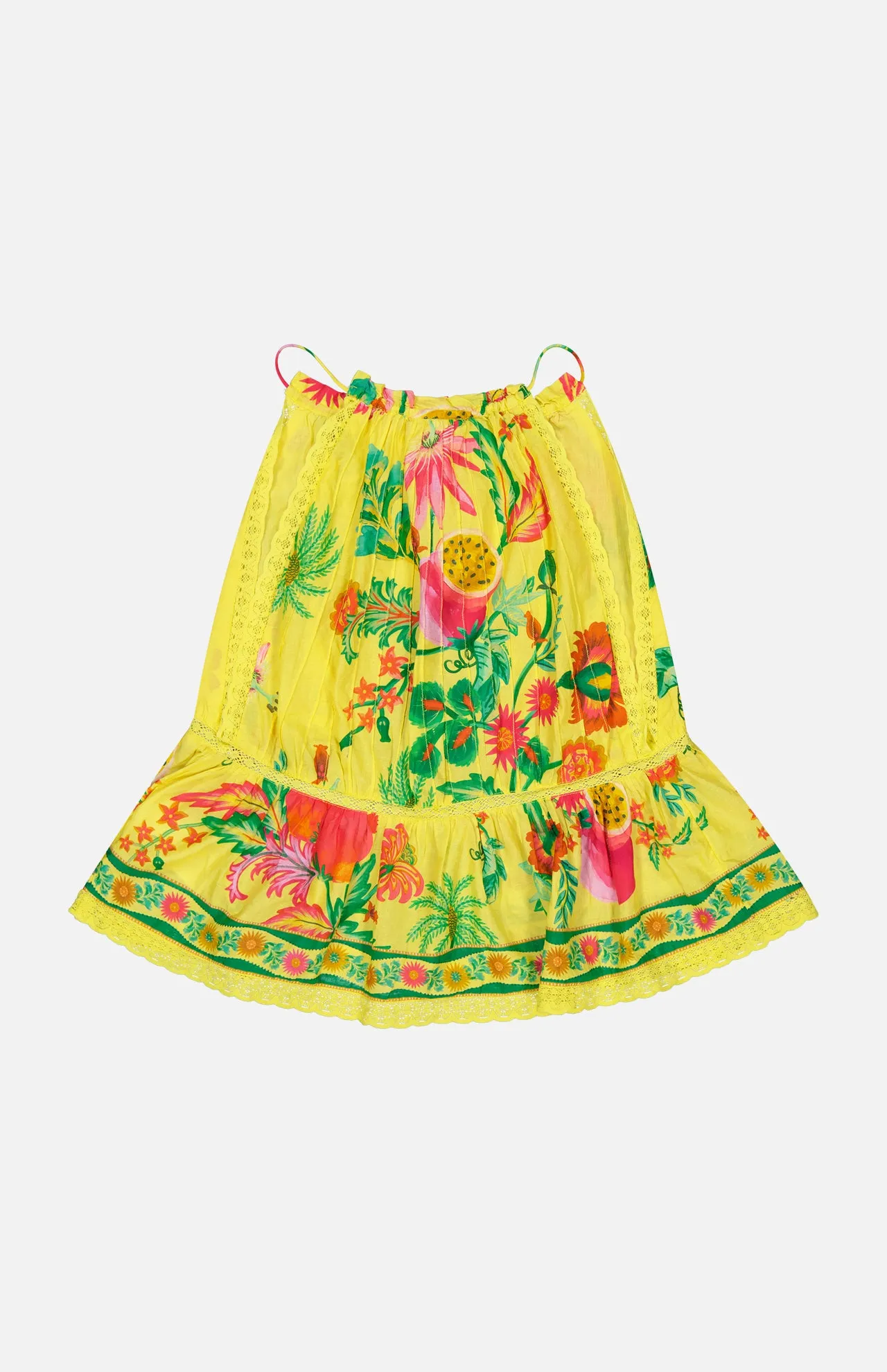 Delicate Fruit Garden Sleeveless Blouse