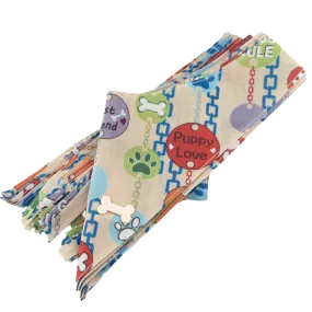 Dog Bandana Design #59 by Cecilia (Set of 10)