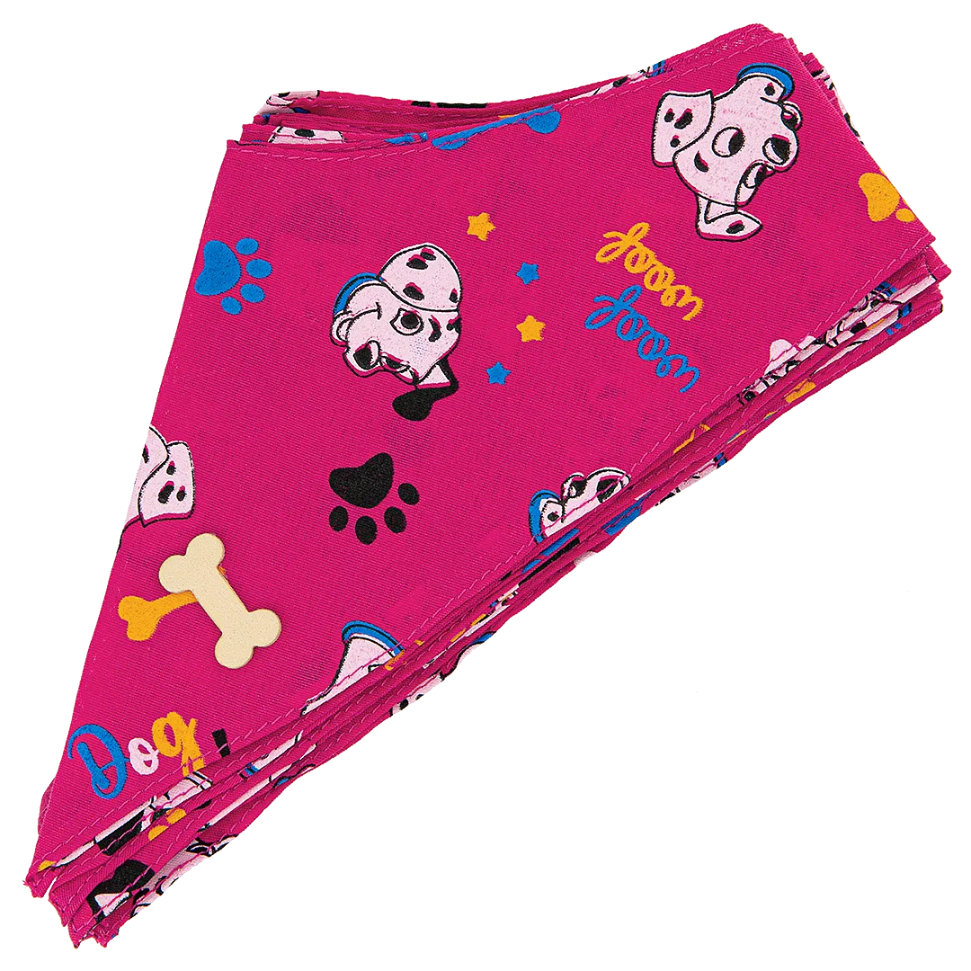 Dog Bandana Design #72 by Cecilia (Set of 10)