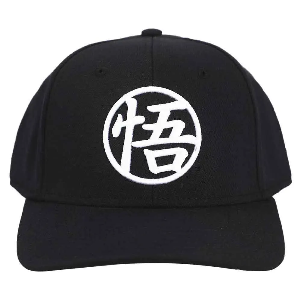 Dragon Ball Z - Goku Snapback Hat (Black, Pre-Curved Bill) - Bioworld