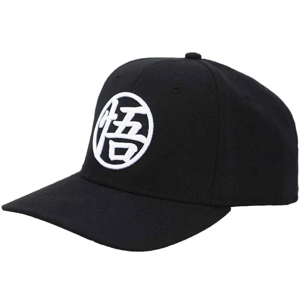 Dragon Ball Z - Goku Snapback Hat (Black, Pre-Curved Bill) - Bioworld