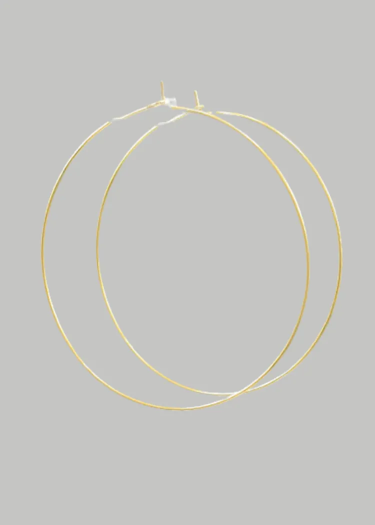 Emma Hoops- Gold