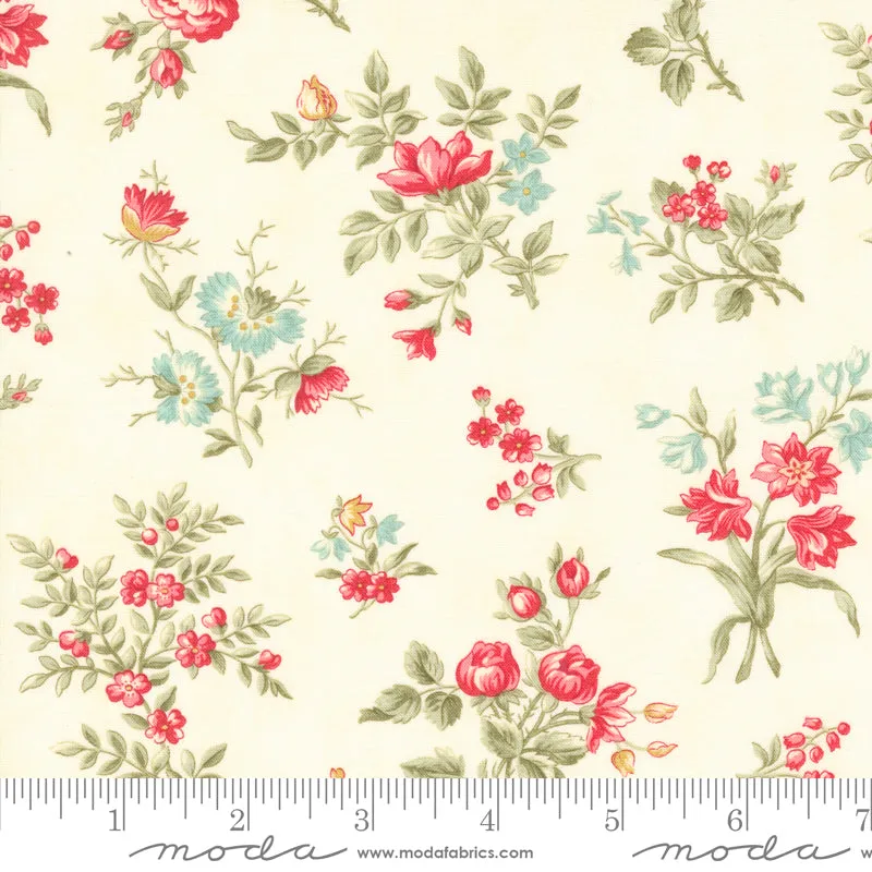 Etchings - Delicate Floral - Parchment