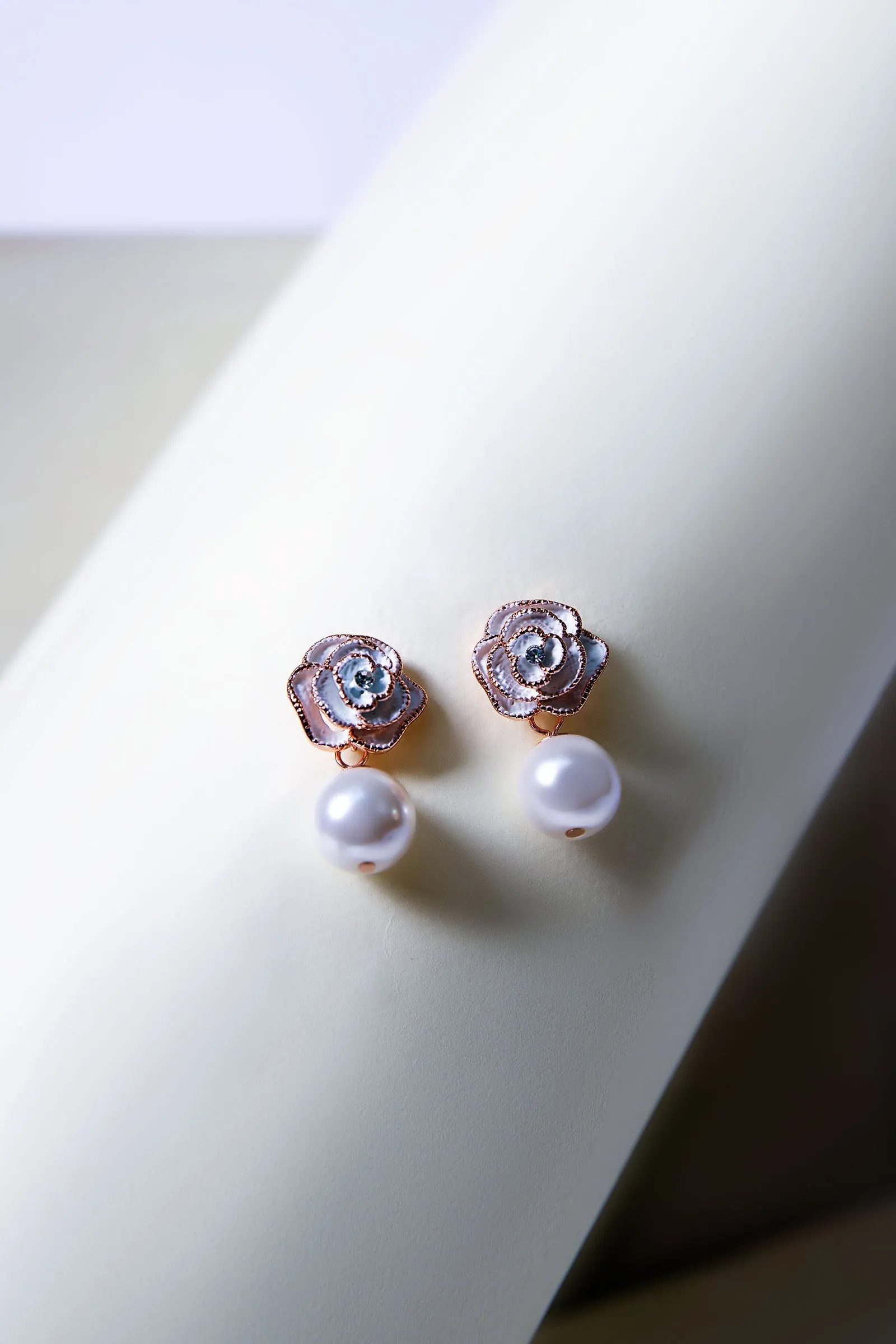 Floral Drop Earrings