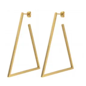 Geo Triangle Hoop