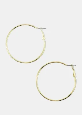 Gold Hoop Earrings