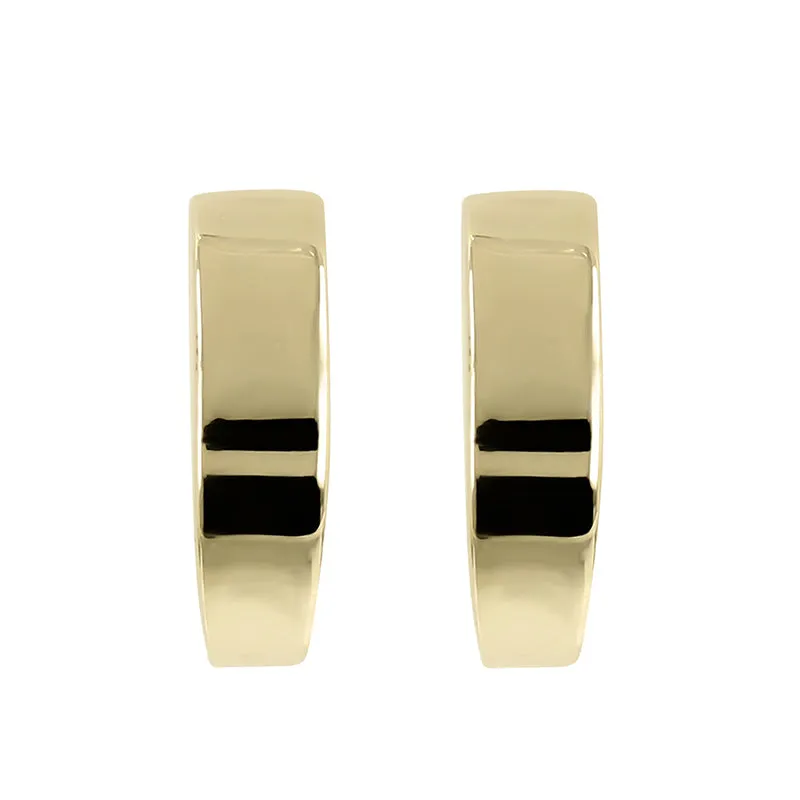 Graduated Half Hoop Earrings