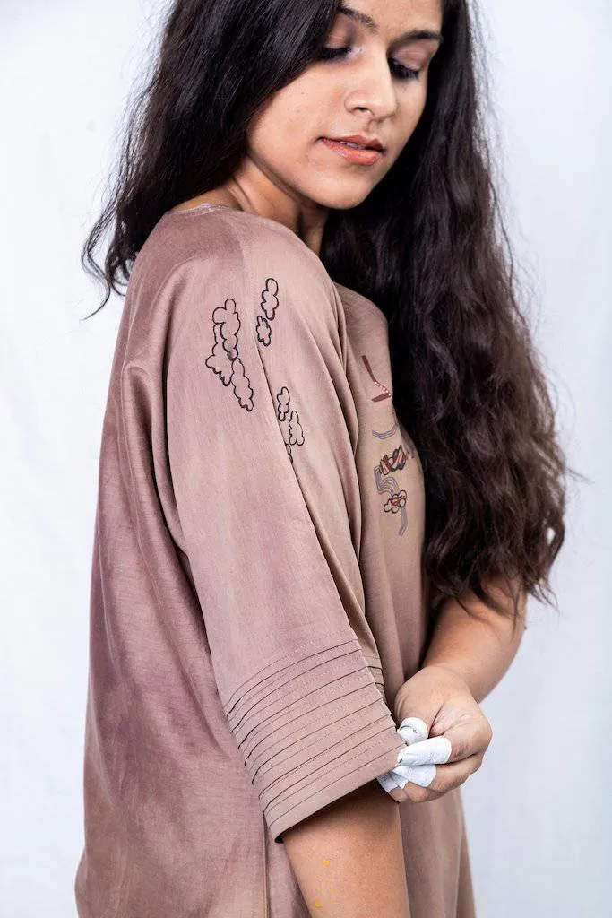Hand Painted Kaftan