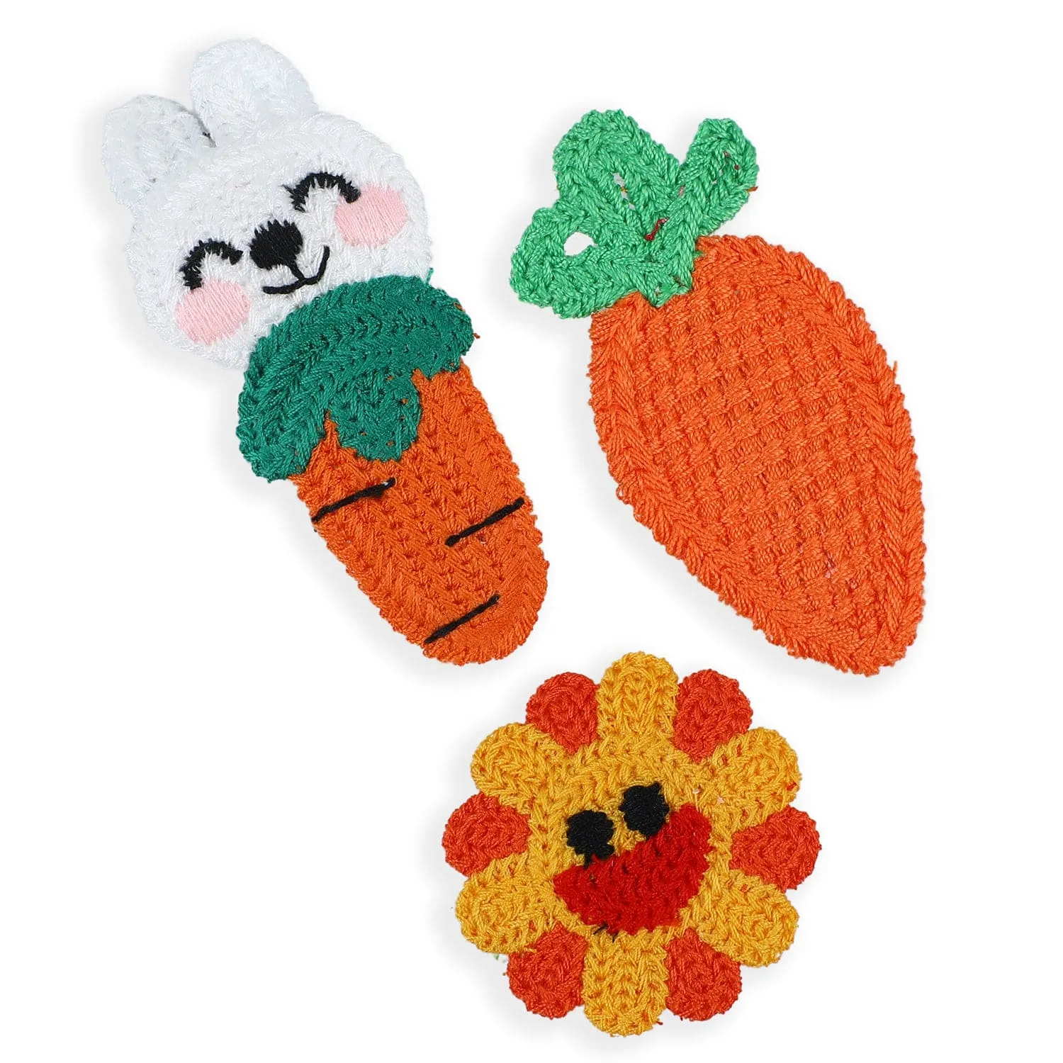 Hermione Fruity Hair Clips Set 9 Pcs - Orange, Yellow