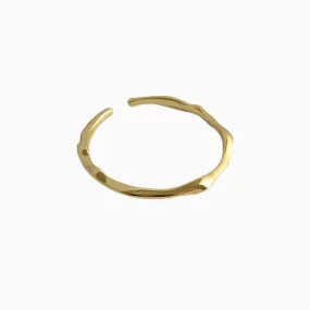 Irregular Thin Ring Adjustable