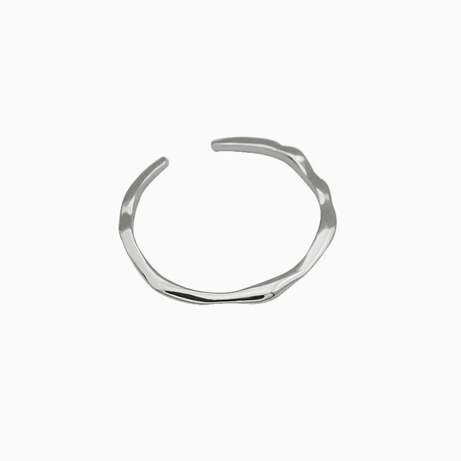 Irregular Thin Ring Adjustable