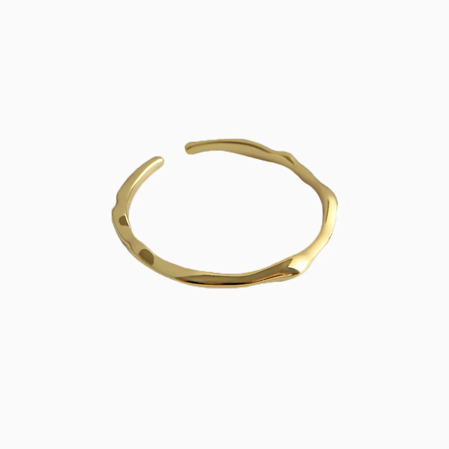 Irregular Thin Ring Adjustable