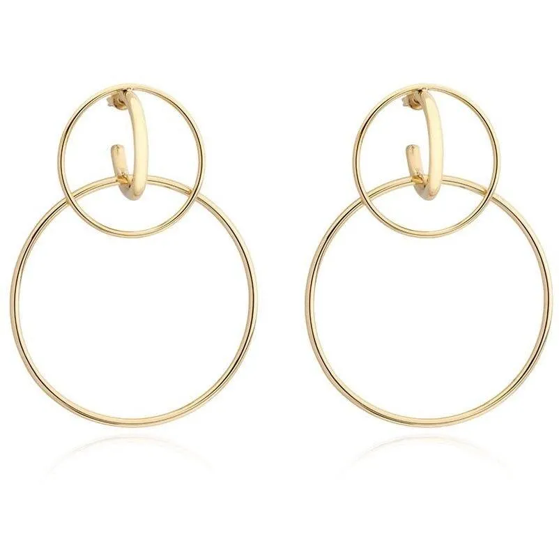 Kara Double Hoop