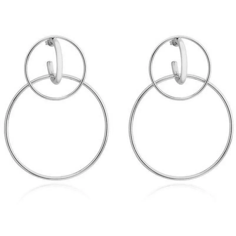 Kara Double Hoop
