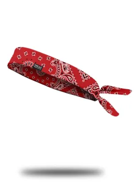 Low-Profile Tieback - Axl Rose Red Bandana