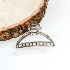 Medium Silver Metal Clip