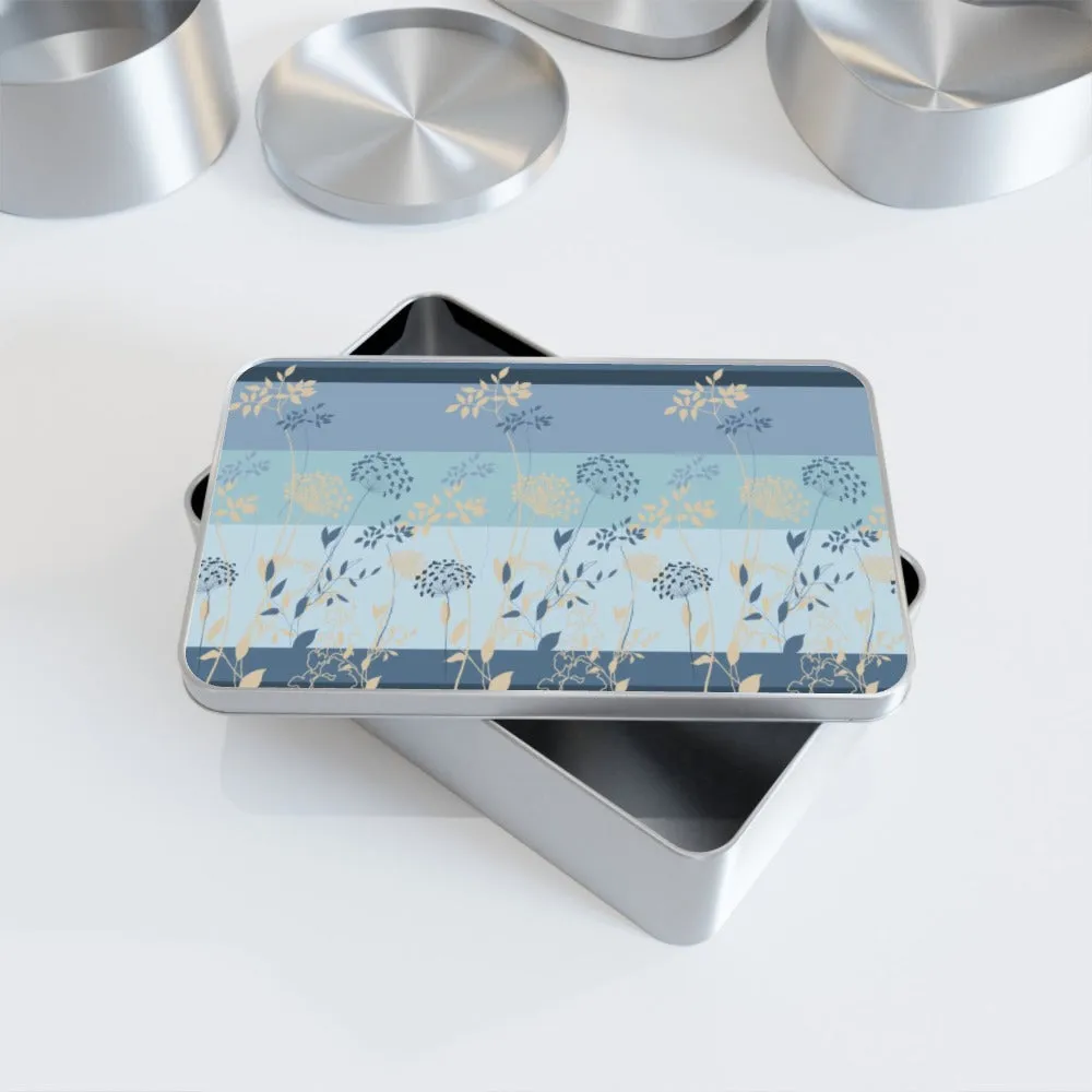 Metal Tins - Delicate Flowers