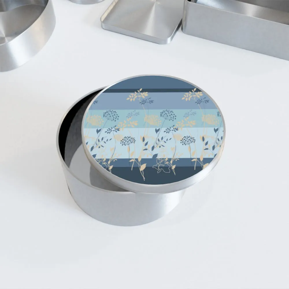 Metal Tins - Delicate Flowers