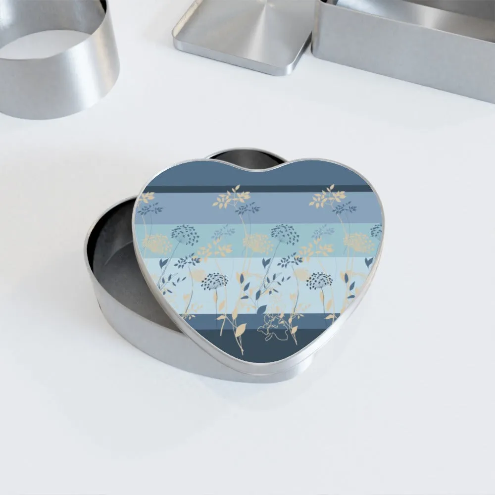 Metal Tins - Delicate Flowers